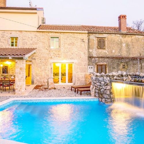 Luxusvilla Medencével Garica Krk - 17469