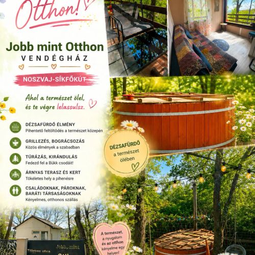 Jobb mint Otthon Vendégház Noszvaj