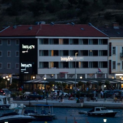 Hotel Bura 45/N Senj – Senj, Croația