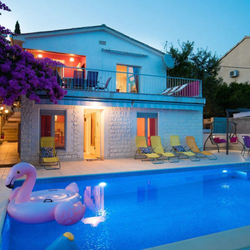 Seaside House With A Swimming Pool Seget Vranjica, Trogir - 9430 Seget Vranjica