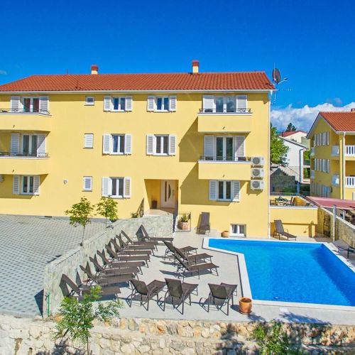 Apartments With Swimming Pool Baška Krk - 18785