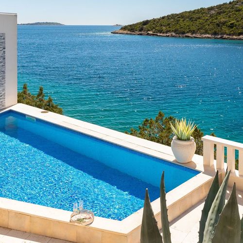 Luxusvilla A Tenger Mellett Medencével Öböl Ljubljeva, Trogir - 19258 Ljubljeva