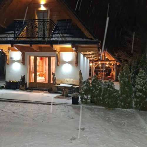Domek w górach Podczerwone Czarny Dunajec