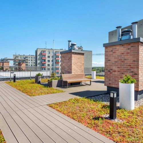 Apartamenty Sun & Snow Garden Gates Gdańsk z tarasem widokowym – Gdańsk, Polska