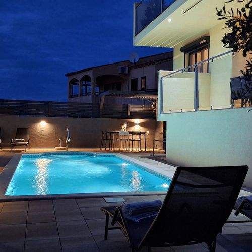 Apartmanok Családok Részére Medencével Brodarica, Sibenik - 20248 Brodarica