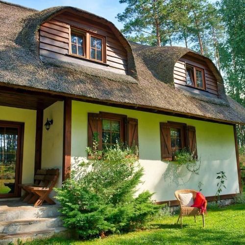 DOM POD STRZECHĄ NA KASZUBACH - Zdunowice