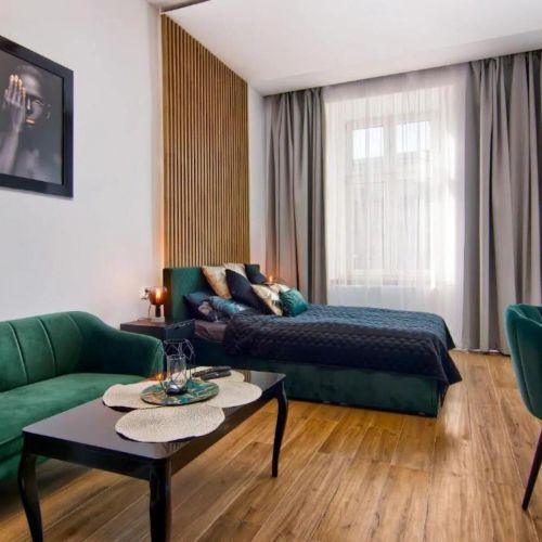 Apartament Czarny z Jacuzzi Kraków