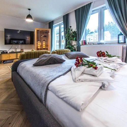 Apartamenty Izerskie Retro Deluxe z sauną Świeradów-Zdrój – Świeradów-Zdrój, Polska