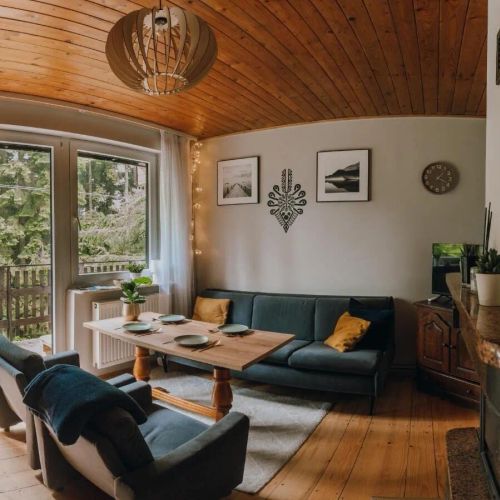 Leśne Zacisze - dom z kominkiem i balią