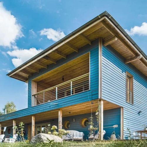 Family Lodge z sauną nad jeziorem (12 osób) Janówko 