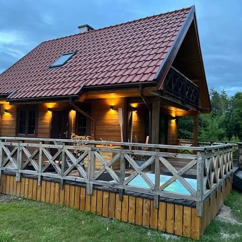 Dom Gabriela  z jacuzzi Wypoczynek na Gulbitach "U Sebka" Morąg