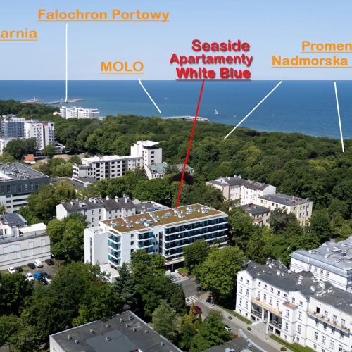 Kołobrzeg Apartamenty White Blue przy plaży-Seaside Apartamenty – Kołobrzeg, Polska