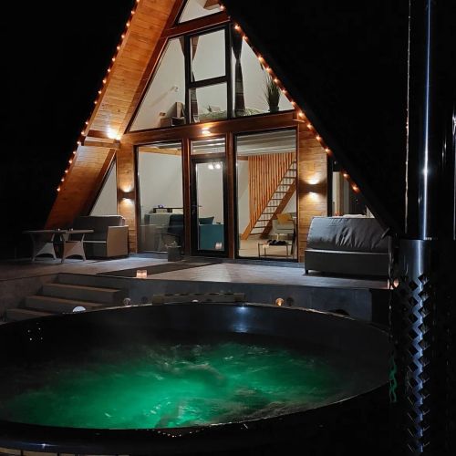 Cabana A-frame Nis Coțofenești – Coțofenești, România