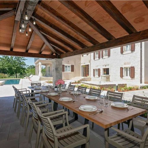 Villa Casa Denis s bazenom, saunom i whirlpoolom Kastelir – Kaštelir, Croația