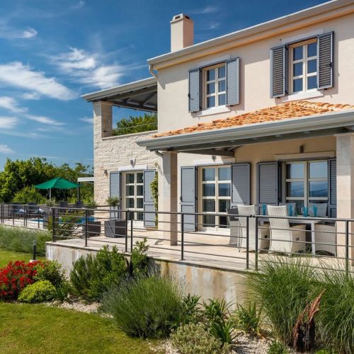 Villa Casa Katharina s bazenom i panoramskim pogledom Vizinada – Mekiši kod Vižinade, Chorwacja