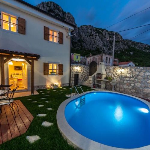 Family Friendly House With A Swimming Pool Grižane, Crikvenica - 21021 Grižane