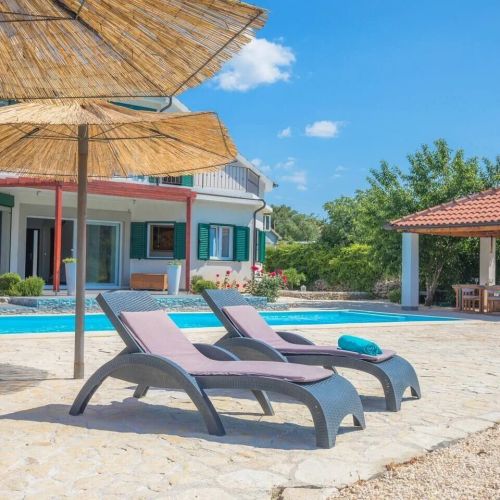 Luxury Villa With A Swimming Pool Vrpolje, Šibenik - 21843 Vrpolje