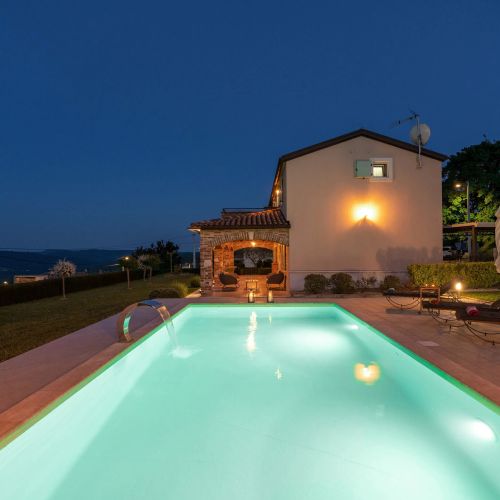 Villa Casa Vista s bazenom Vizinada – Mekiši kod Vižinade, Croația
