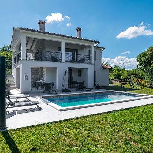 Ház Családok Részére Medencével Krsan, Sredisnja Istra - 23123 Kršan