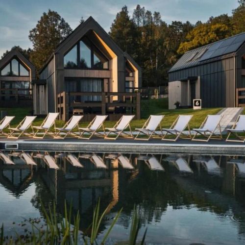 Domki Bobrowe Wzgórza Resort Bobrów