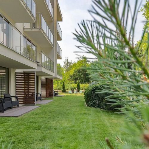 Stegna Forest-Apartament z wnęką sypialnianą i klimatyzacją M29 – Stegna, Polsko