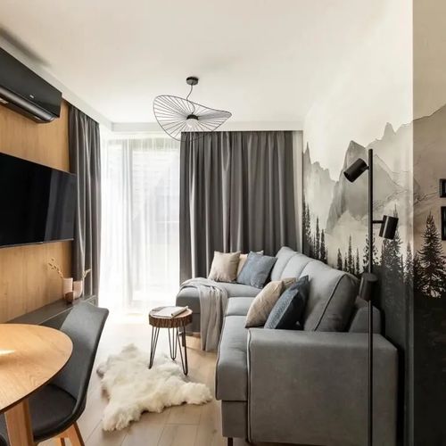 Cyrhla Apartamenty - Apartament D1 z balkonem i 1 sypialnią Zakopane