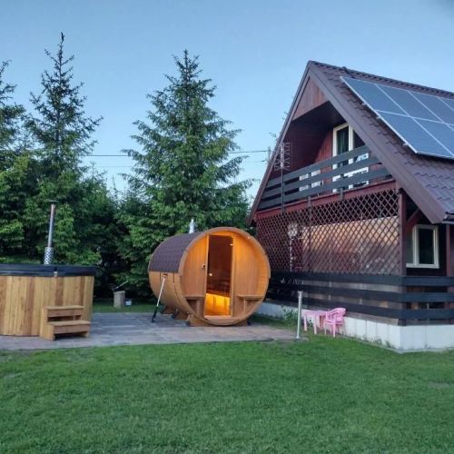 Mazury domek przy szlaku Krutyni Spychowo