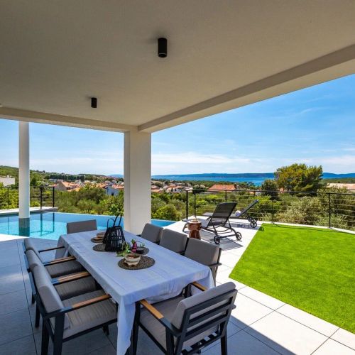 Luxury Villa 45°Punat – Punat, Croația