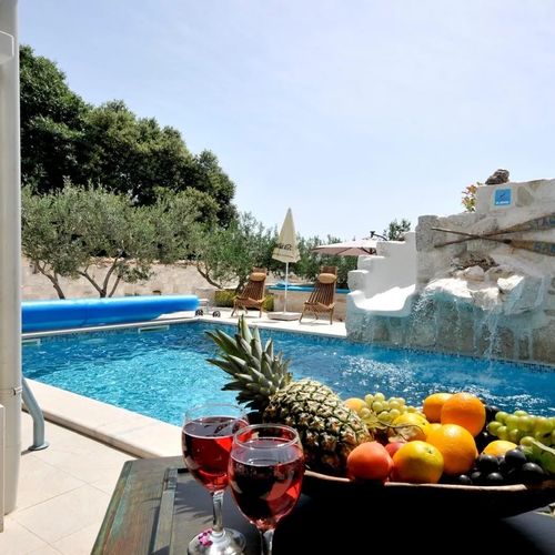 Ház Családok Részére Medencével Plano, Trogir - 23902 Plano