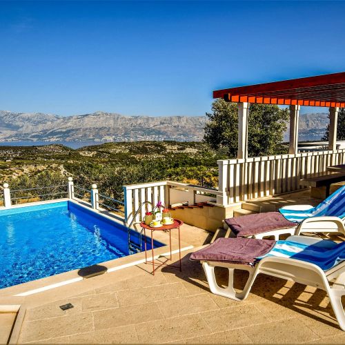 Family Friendly House With A Swimming Pool Pražnica, Brač - 24570 Pražnica