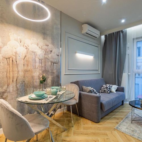 Apartament Targowa Bright Studio by Sofija Warszawa
