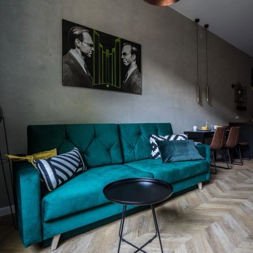 Golden Apartments in Warsaw - Stylish and Cozy Studio - Ząbkowska A