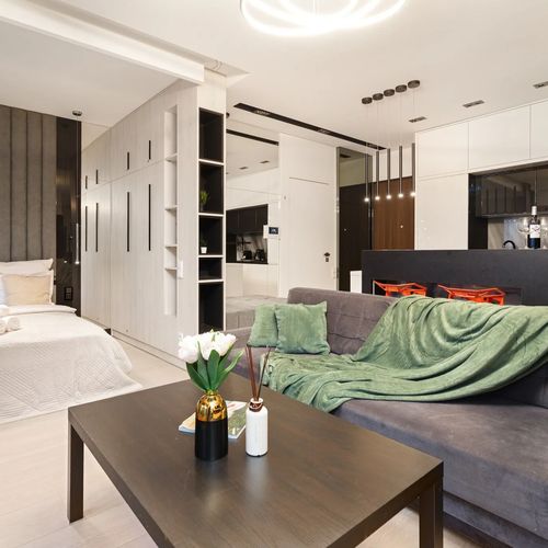 Golden Apartments Warsaw – Luxury 2-Bedroom, Mennica Residence 41