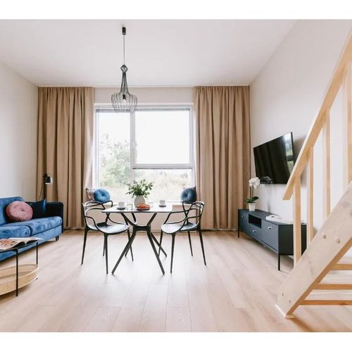 Apartament UKIEL PARK 2 Antresola przy Plaży Miejskiej i Lesie Olsztyn