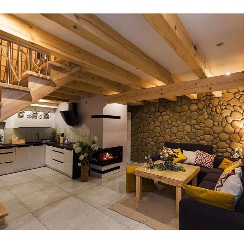 Domki Nad Zaporą w Centrum Soliny Dom VIP z Jacuzzi