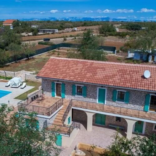 Luxury Villa With A Swimming Pool Gornje Raštane, Biograd - 17837 Gornje Raštane