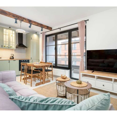 Popiełuszki 24| Pastelowy Apartament | Parking Gdańsk