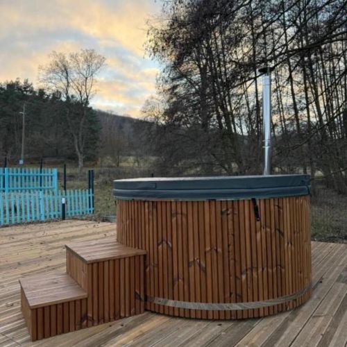 Turkusowa Osada - family resort - domki, basen, balia pod Międzyzdrojami – Wapnica, Polonia