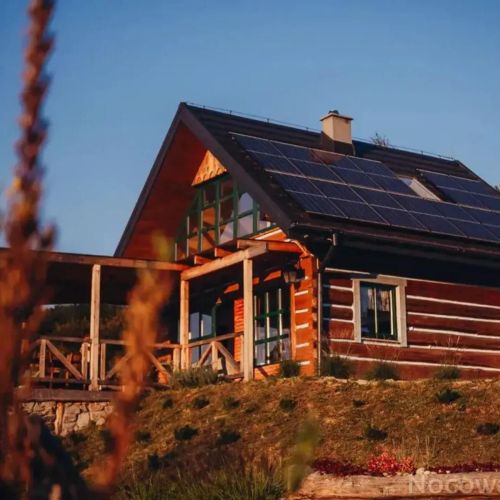 Całoroczny Domek z widokiem na jezioro Uście Gorlickie