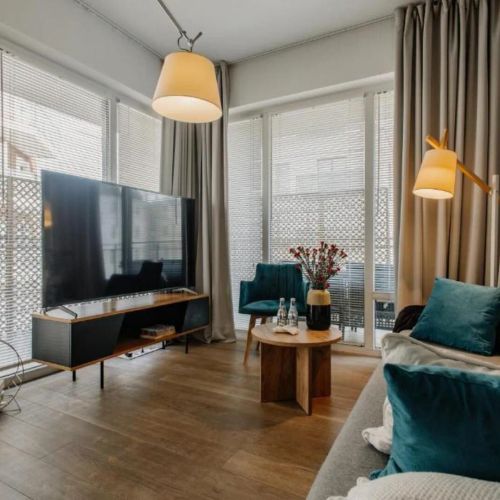Śrutowa - Przestronny apartament w centrum z parkingiem i dwoma tarasami - Wrocław - Fair Rentals