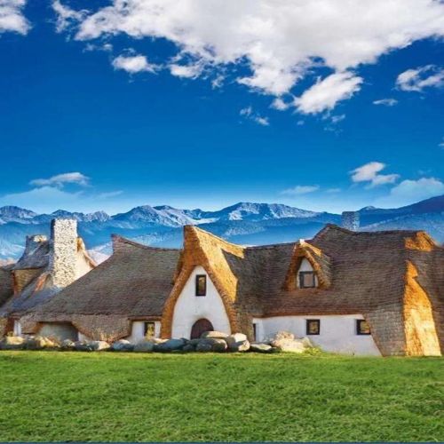 Castelul de Lut Valea Zânelor Porumbacu de Sus – Porumbacu de Sus, Rumunsko