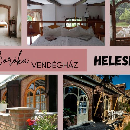 Boróka és Galagonya Vendégház Helesfa – Helesfa, Ungaria