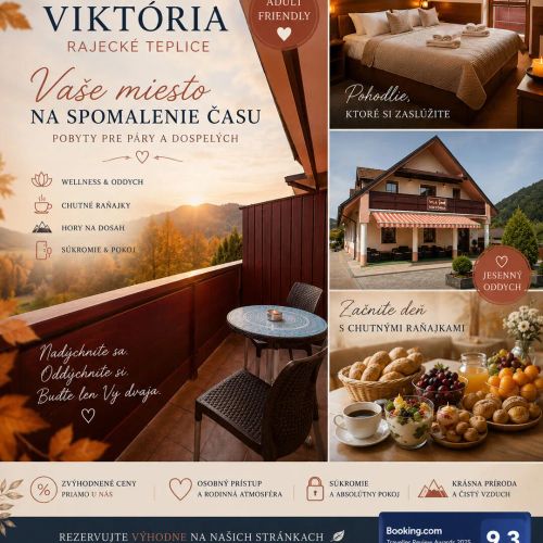 penzión Vila Viktória Rajecké Teplice – Rajecké Teplice, Slovacia