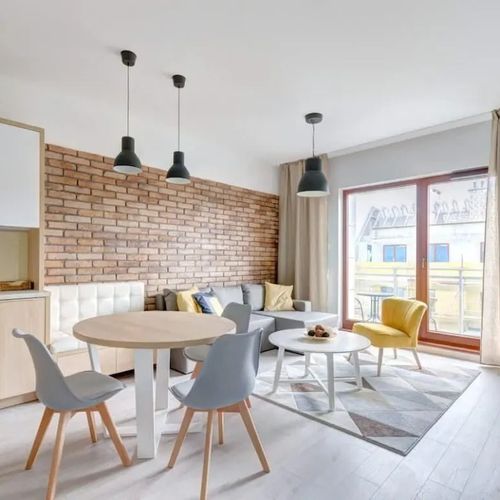 Jaglana 6E Gdańsk | Jasny Apartament | Widok na rzekę Gdańsk