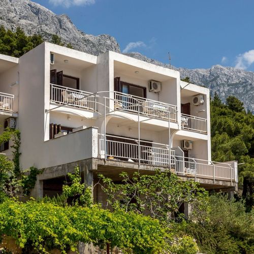 Apartmanok Parkolóhellyel Baska Voda Makarska - 301 Baška Voda
