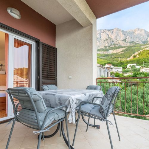 Apartments With Parking Space Krvavica Makarska - 6749