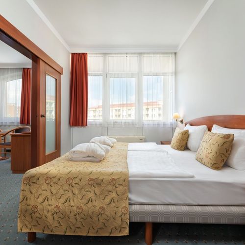 Apartament 2-osobowy Superior z balkonem z 1 pomieszczeniem sypialnianym