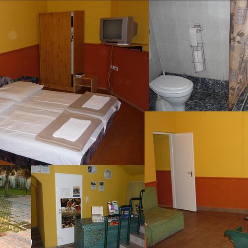 Apartament la parter cu baie cu 2 camere pentru 4 pers.