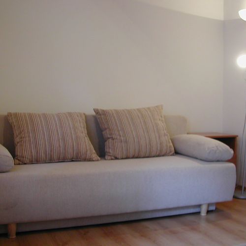 Apartament 2-osobowy na parterze z widokiem na dziedziniec z 1 pomieszczeniem sypialnianym