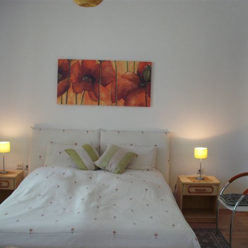 Apartament la etaj lângă piscină cu 1 camera pentru 3 pers.
